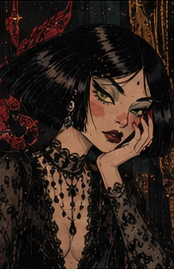 Scorpio, from Feya’s zodiac portrait series