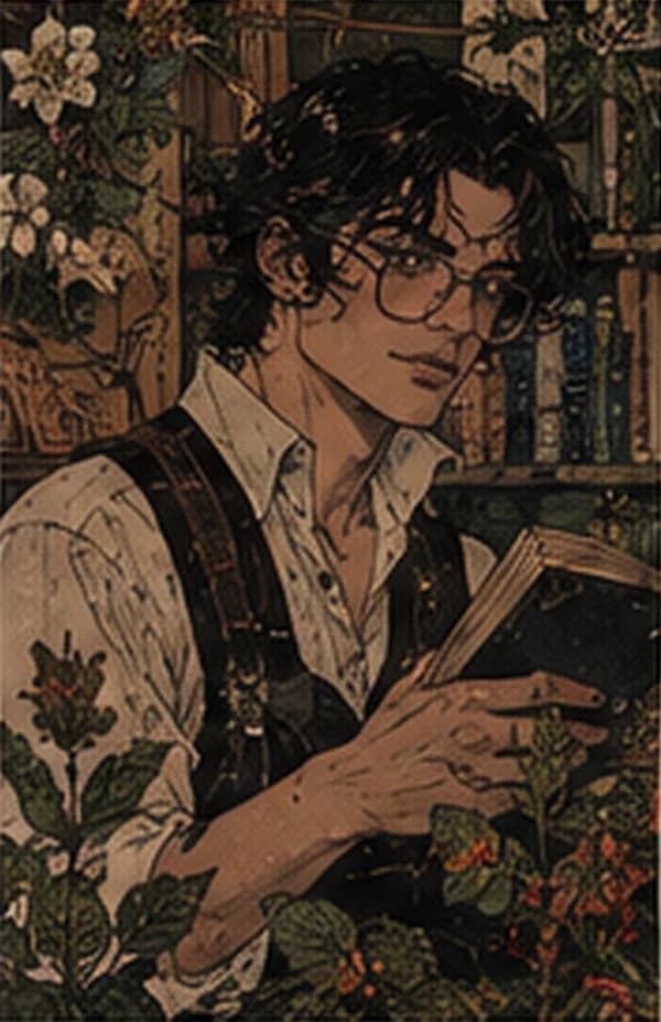 Virgo, from Feya’s zodiac portrait series
