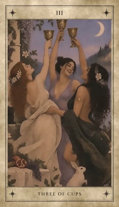 Three of Cups