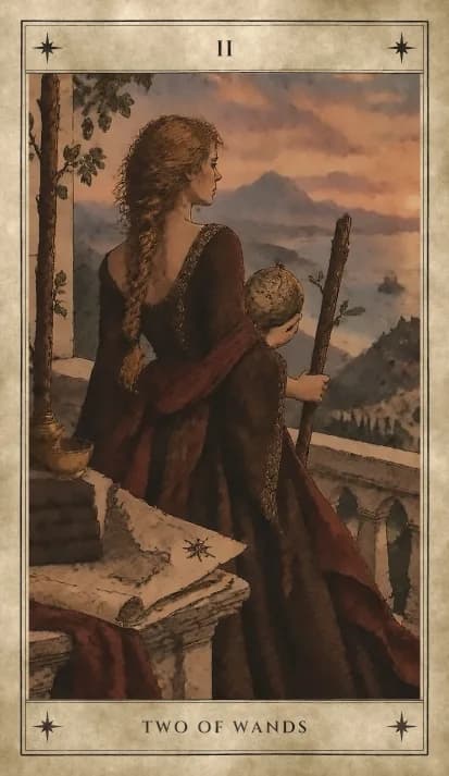 Two of Wands
